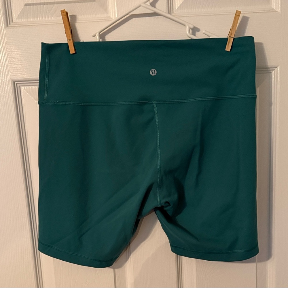 Lululemon Wunder Train High-Rise Short 8" Teal Lagoon